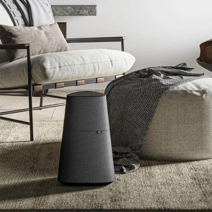 Loewe Klang Mr5 Bazalt Gri 196x321x187mm Multiroom Taşınabilir Kablosuz Bluetooth Aktif Hoparlör